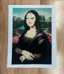 Mona Lisa, haft krzyżykowy