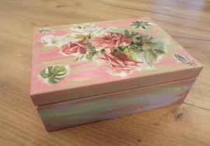 praca wykonana techniką Decoupage