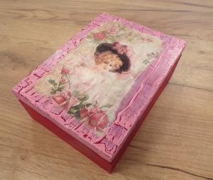 praca wykonana techniką Decoupage