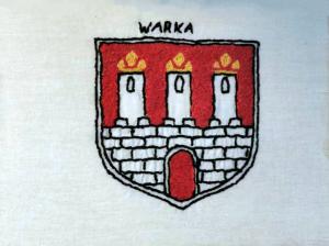 Herb Warki (haft)