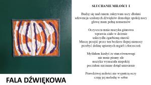 kolor biały, pomarańczowy, fioletowy, faladźwiękowa, która się niesie