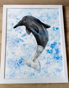 Obraz malowany akrylami