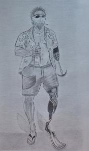 Pirat. A4 ołówek