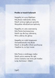 Przez wiele lat pracowałam jako polonistka w warszawskich liceach, a potem w Fundacji Polskich Niewi